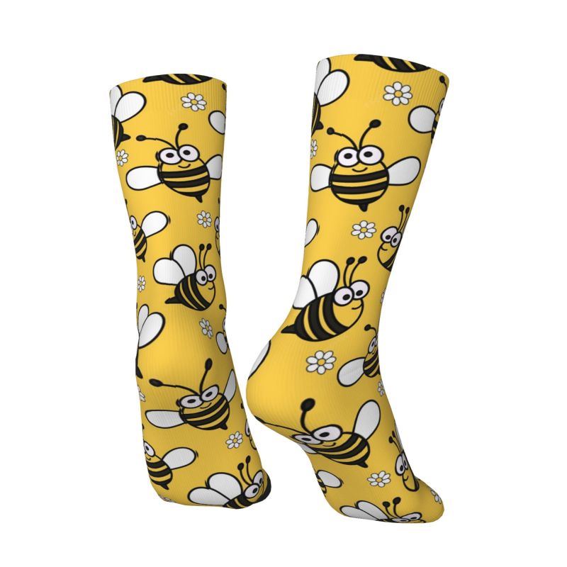 Dress Sock Men - Chaussettes personnalisées pour hommes, petites abeilles