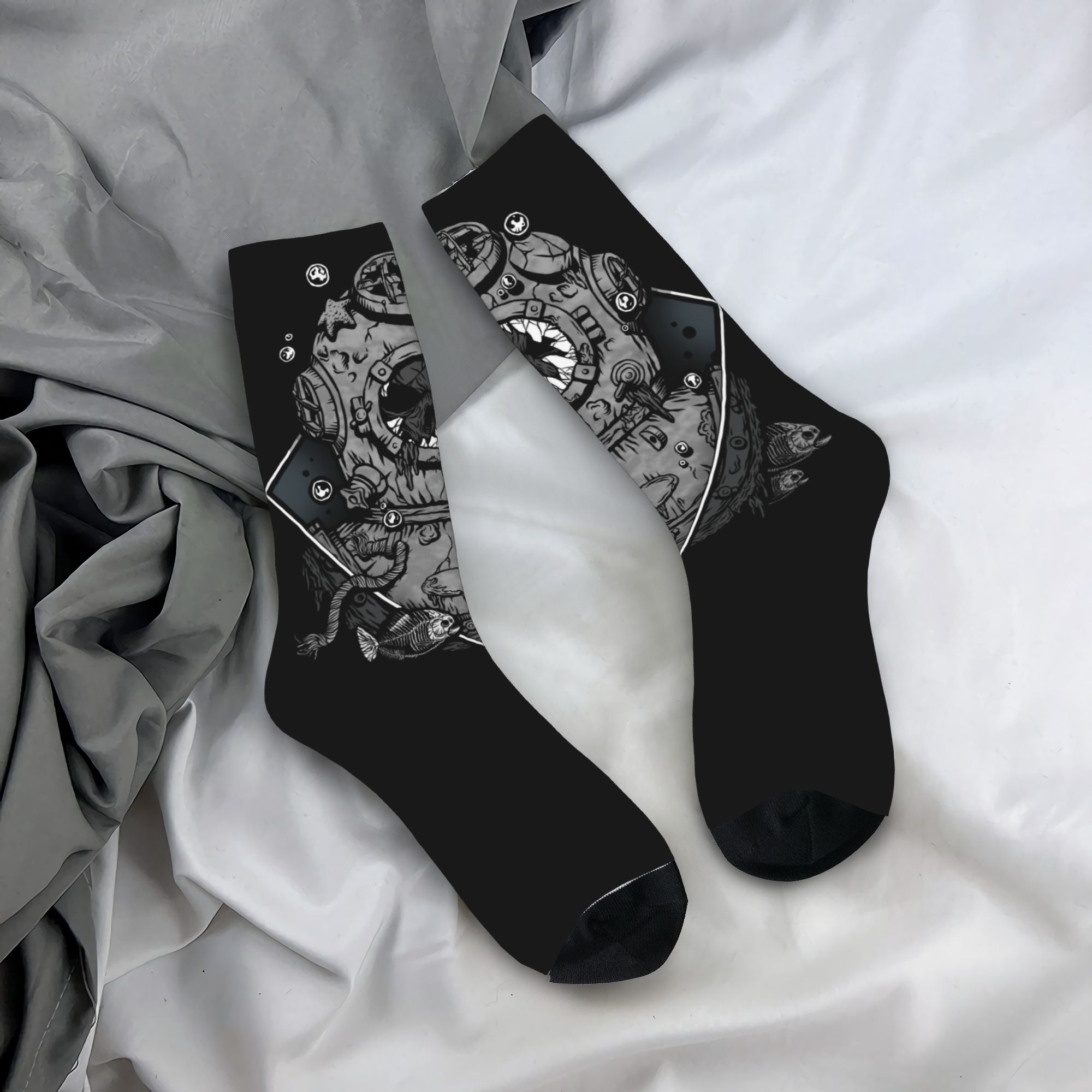 Dress Sock Men - Chaussettes personnalisées amusantes pour hommes, motif