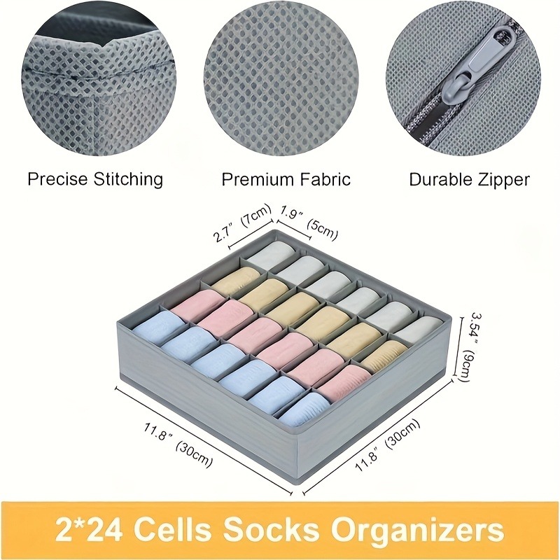 Lot de 2 organiseurs de chauss - Sock Organizer Tray avis et prix