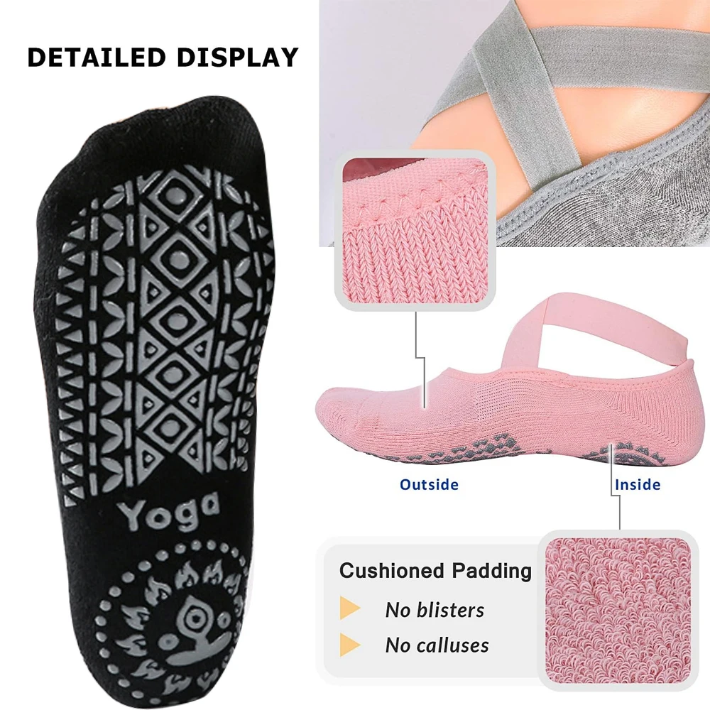 1 paire de chaussettes de yoga - Grip Sock Yoga avis et prix
