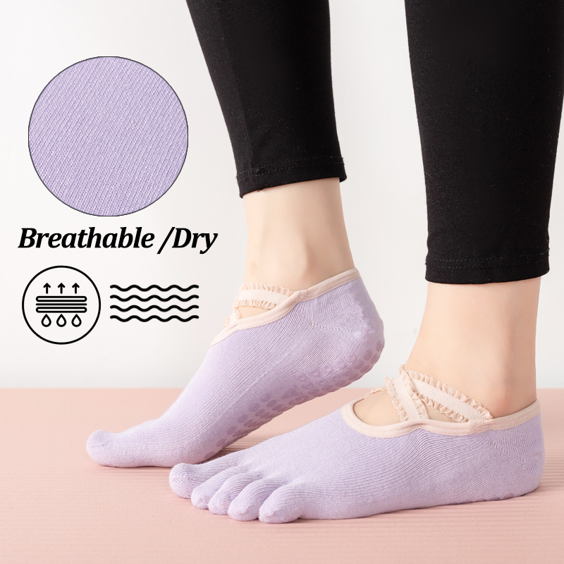 Chaussettes de Pilates antidér - Grip Sock Yoga avis et prix