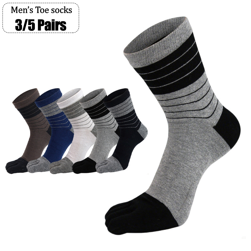 3/5 paires de chaussettes mi-m - Toe Sock Split avis et prix
