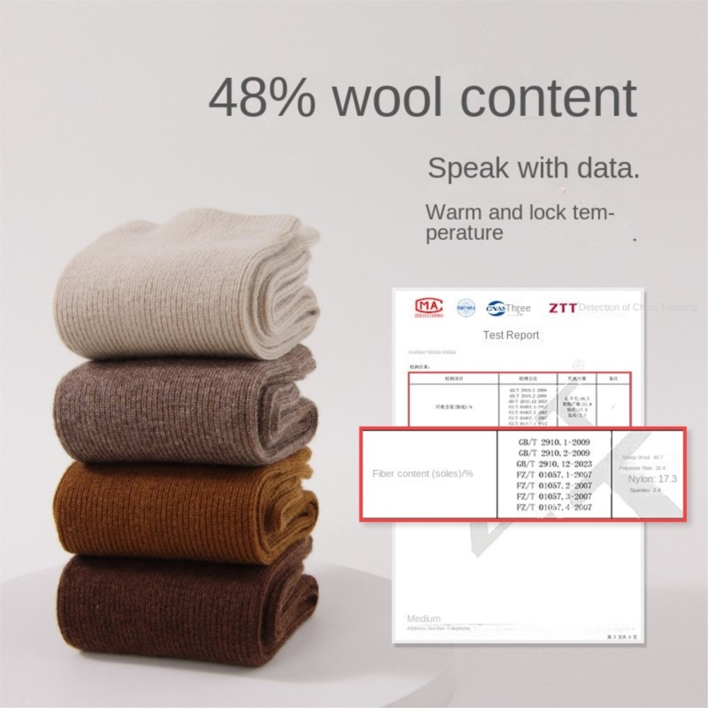 2025 mode chaussette équipage  - Wool Hiking Sock avis et prix