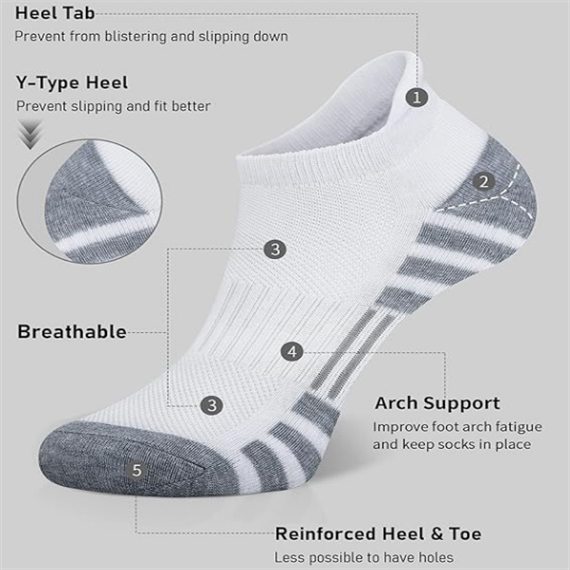 6/24 paires de chaussettes de  - Ankle Sock Low Cut avis et prix
