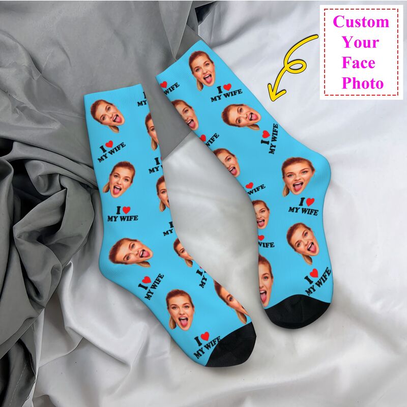 J'aime ma femme personnalisé v - Dress Sock Men avis et prix